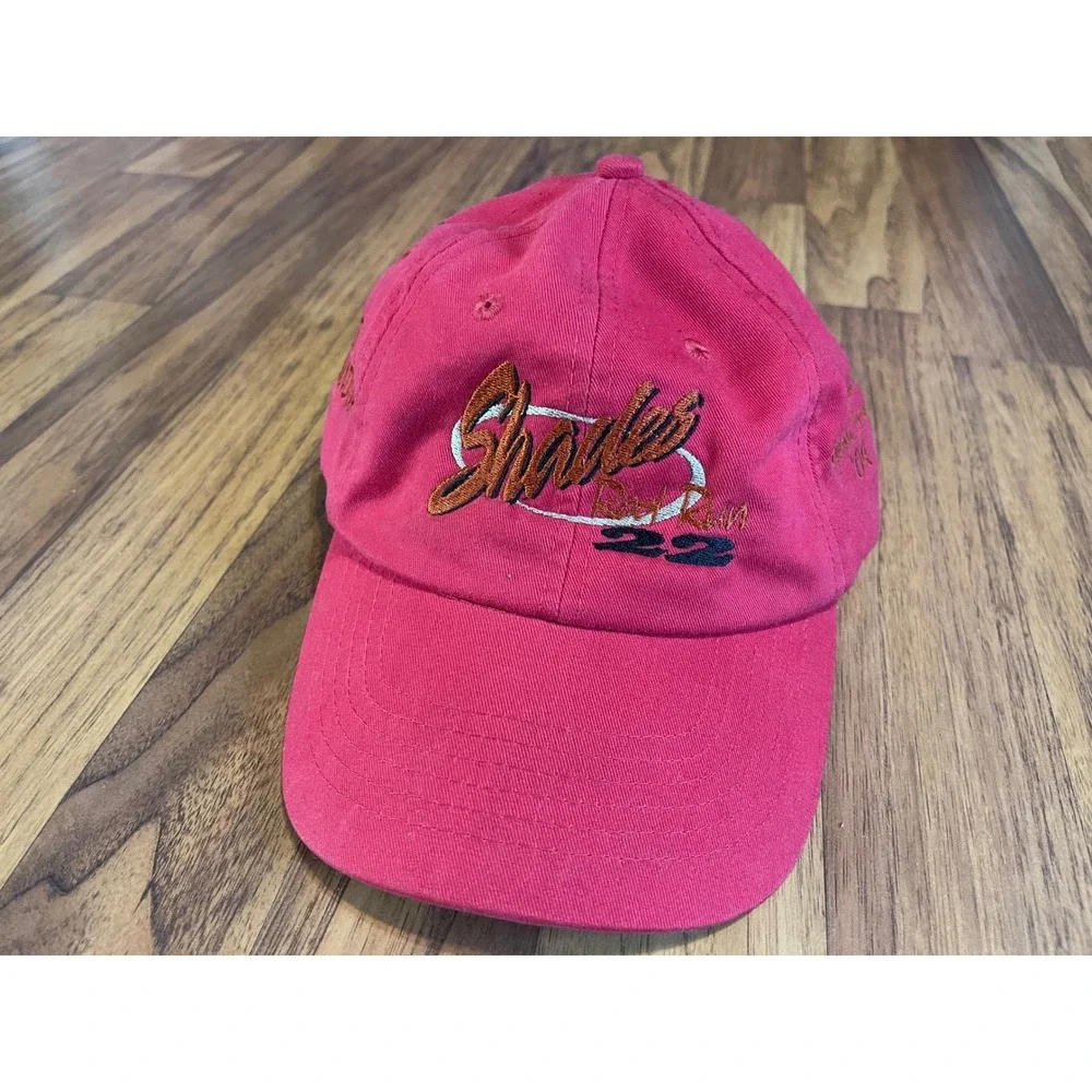 Vintage KC Caps Shades Hot Rod Roundup 04 Hat Mens Red Pigeon Forge Car Show Hat